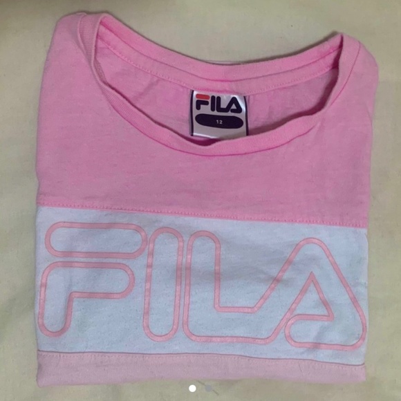 FILA vintage pink shirt - Picture 1 of 2